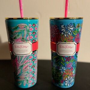Lilly Pulitzer 24oz Tumbler with Straw